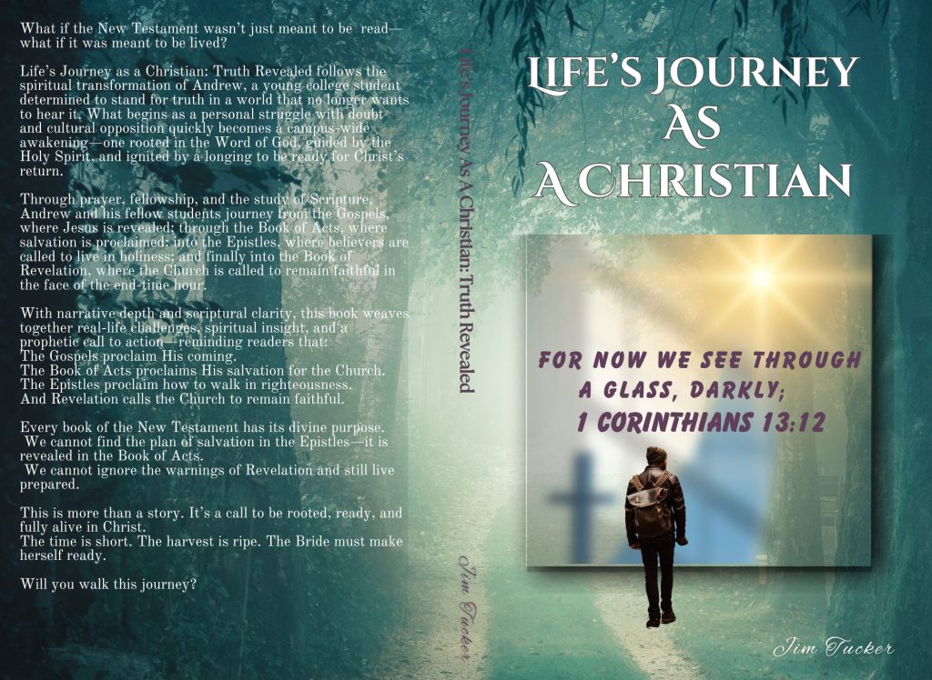 Book cover of Life’s Journey as a Christian: For Now We See Through a Glass Darkly by Jim Tucker